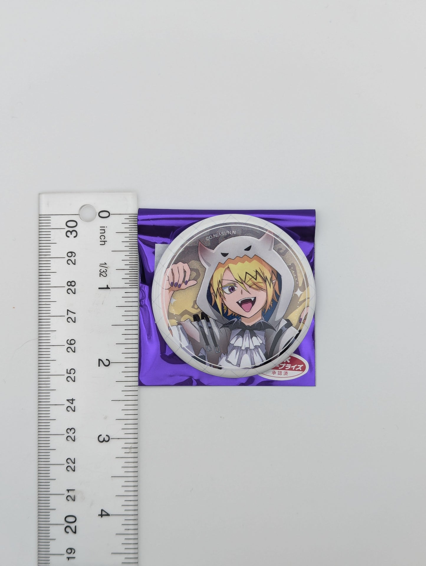 Shax Lead Welcome to Demon School Iruma-kun Spooky Babyls Night Can Badge