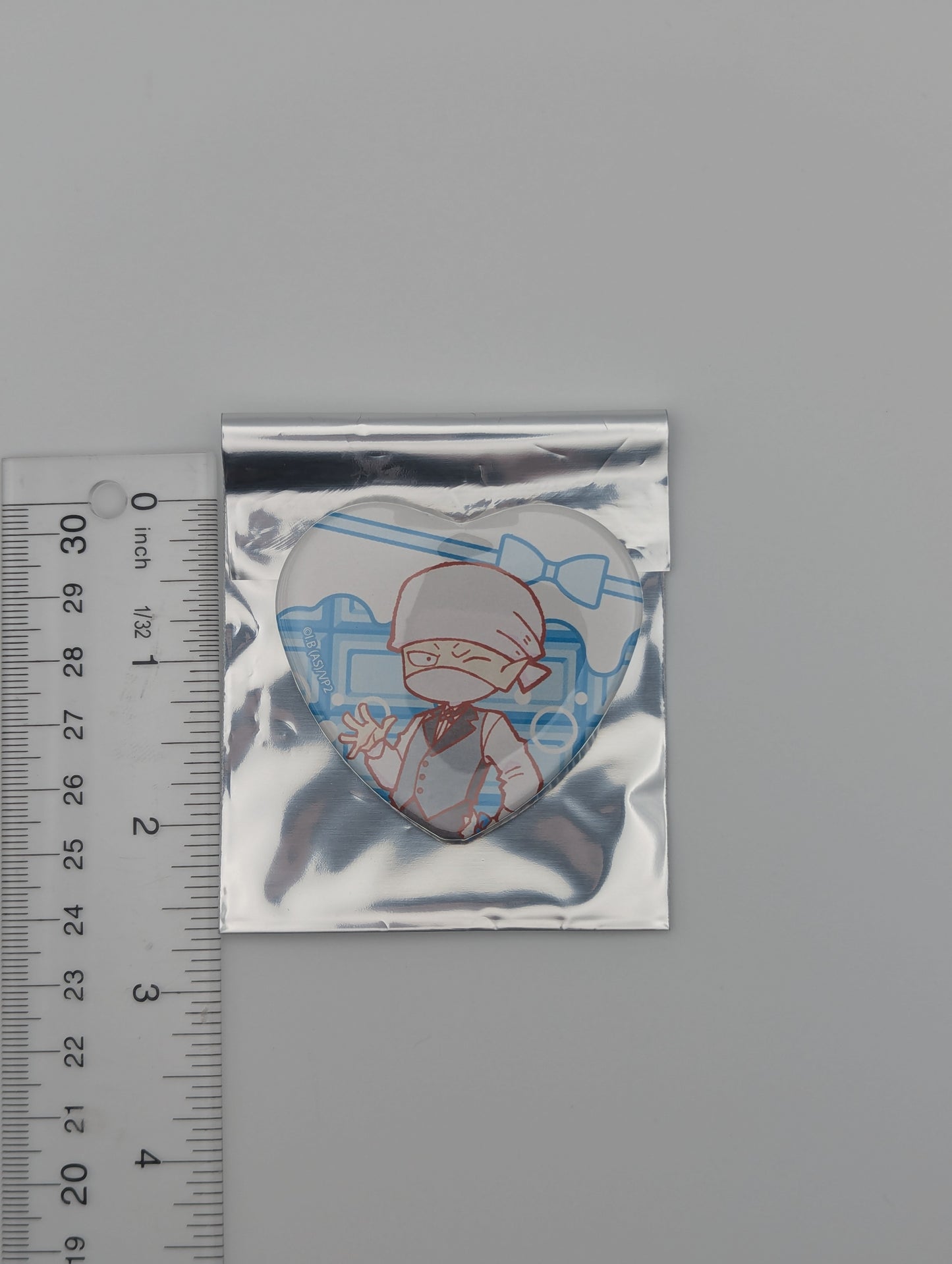 Yakyuuken Lover The Vampire Dies in No Time Heart Can Badge