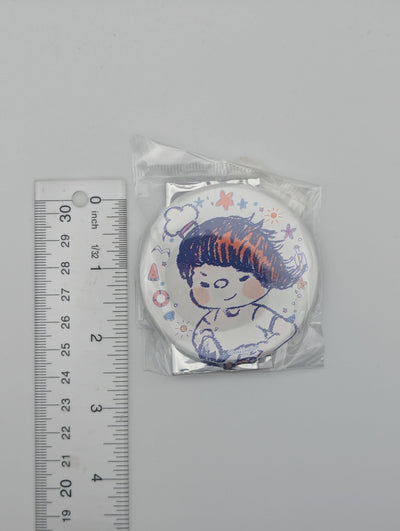 Teruteru Hanamura Danganronpa Can Badge