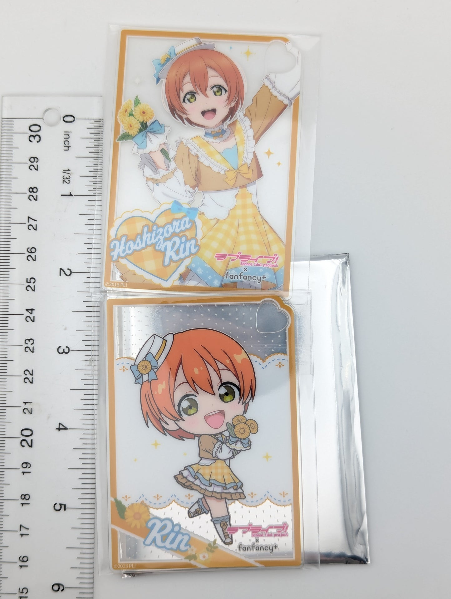Rin Hoshizora Love Live fanfancy+ Acrylic Card Set