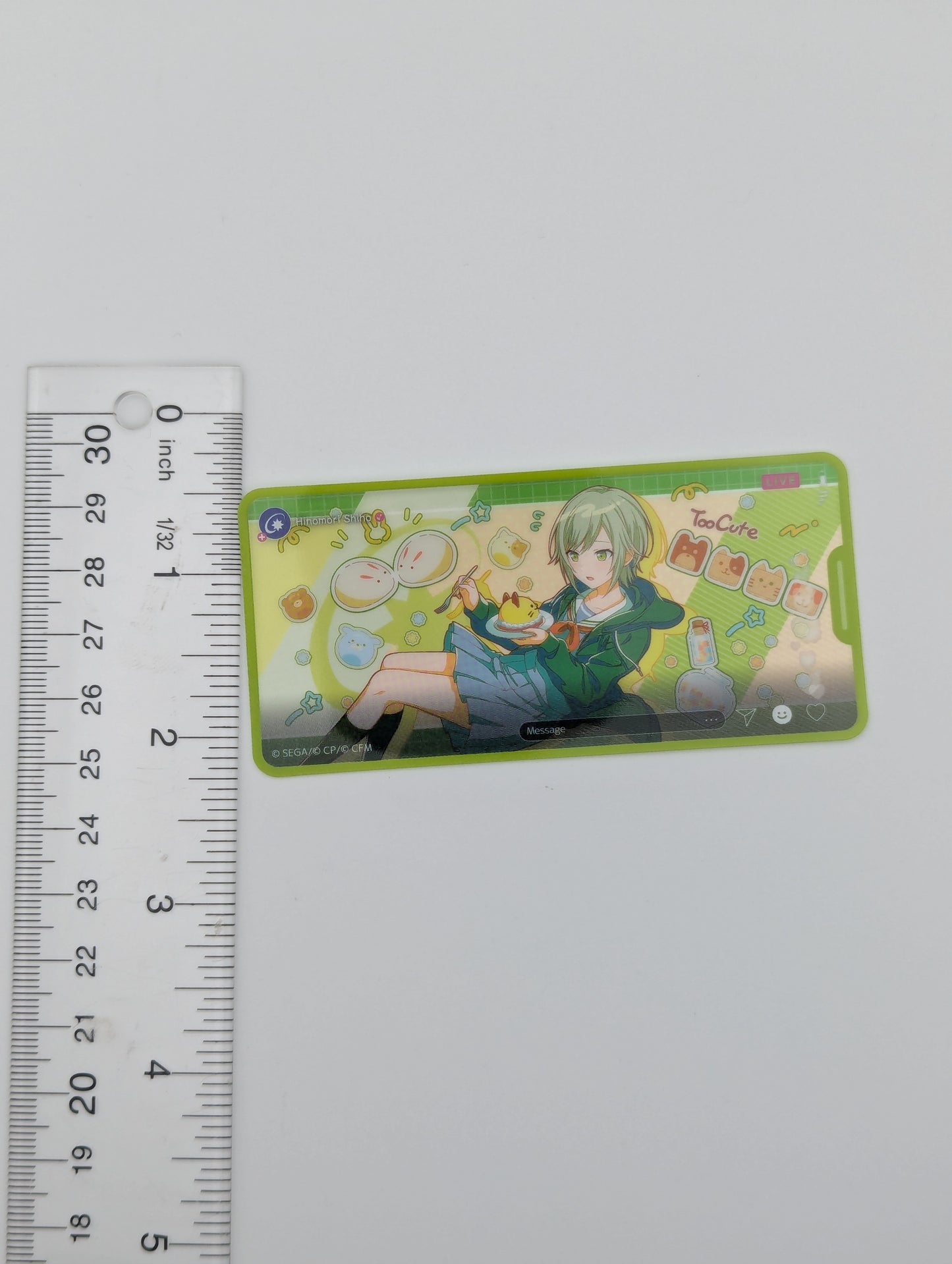 Shiho Hinomori Project Sekai Anniversary Birthday 2023-2024 Clear Memo Sticker