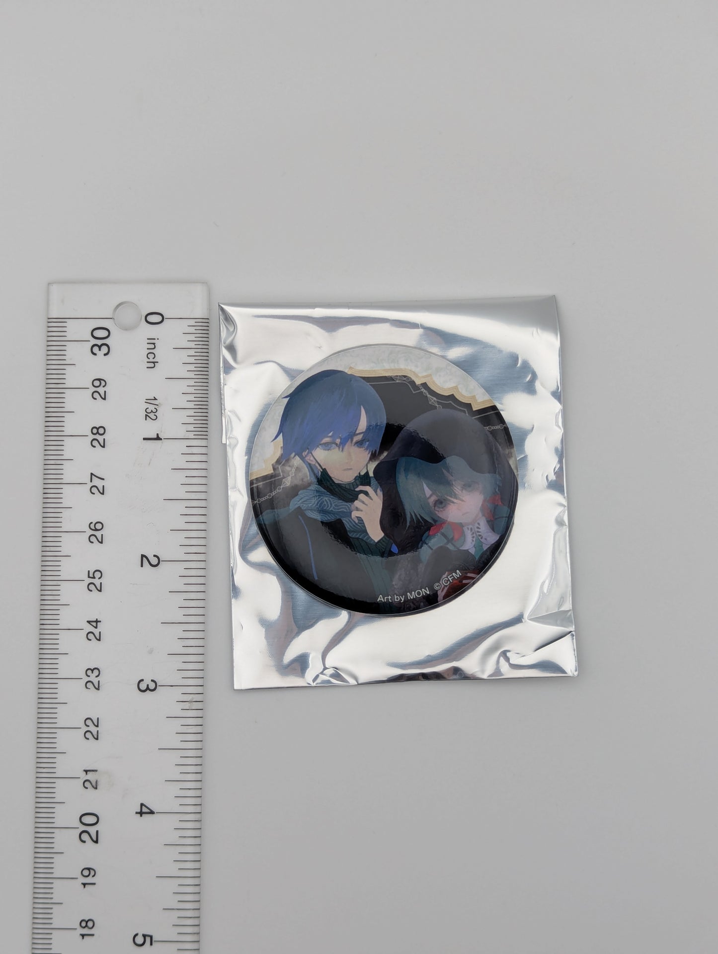 KAITO & Hatsune Miku Vocaloid STEAKA Can Badge