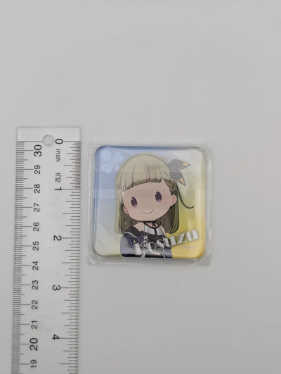 Kosuzu Kachimachi Love Live Square Can Badge