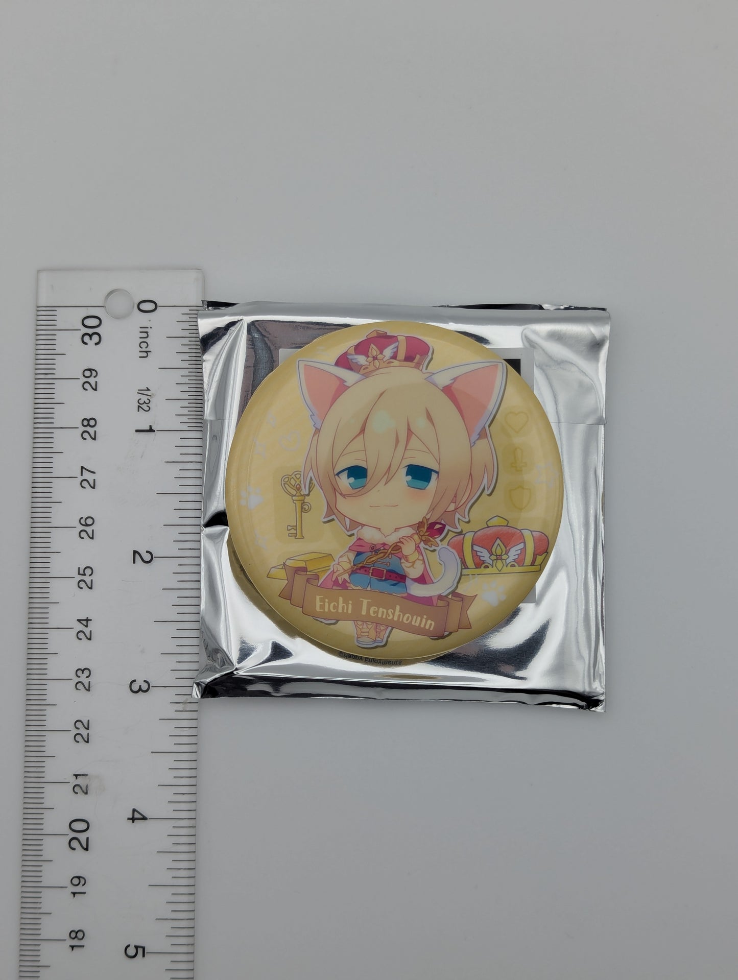 Eichi Tenshouin Ensemble Stars CN Kitty Can Badge