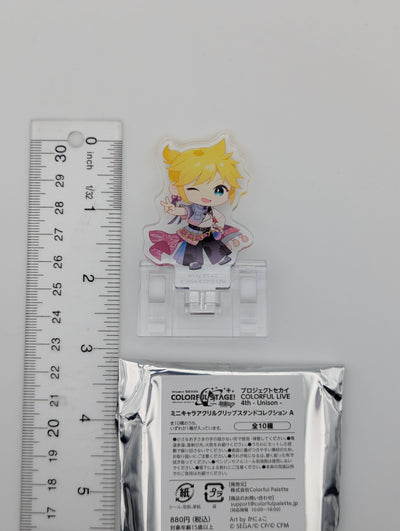 Kagamine Len Project Sekai COLORFUL LIVE 4th -Unison- Acrylic Clip Holder