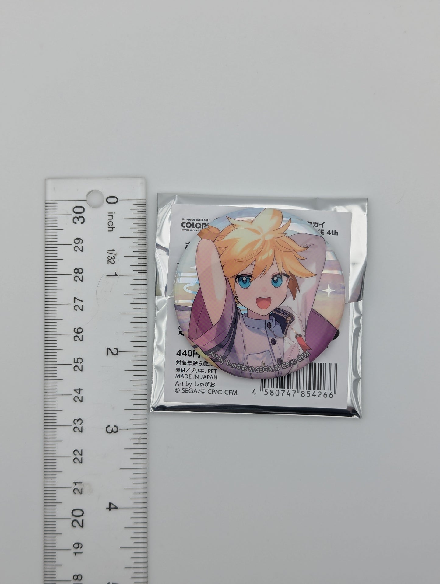 Kagamine Len Project Sekai COLORFUL LIVE 4th -Unison- Can Badge
