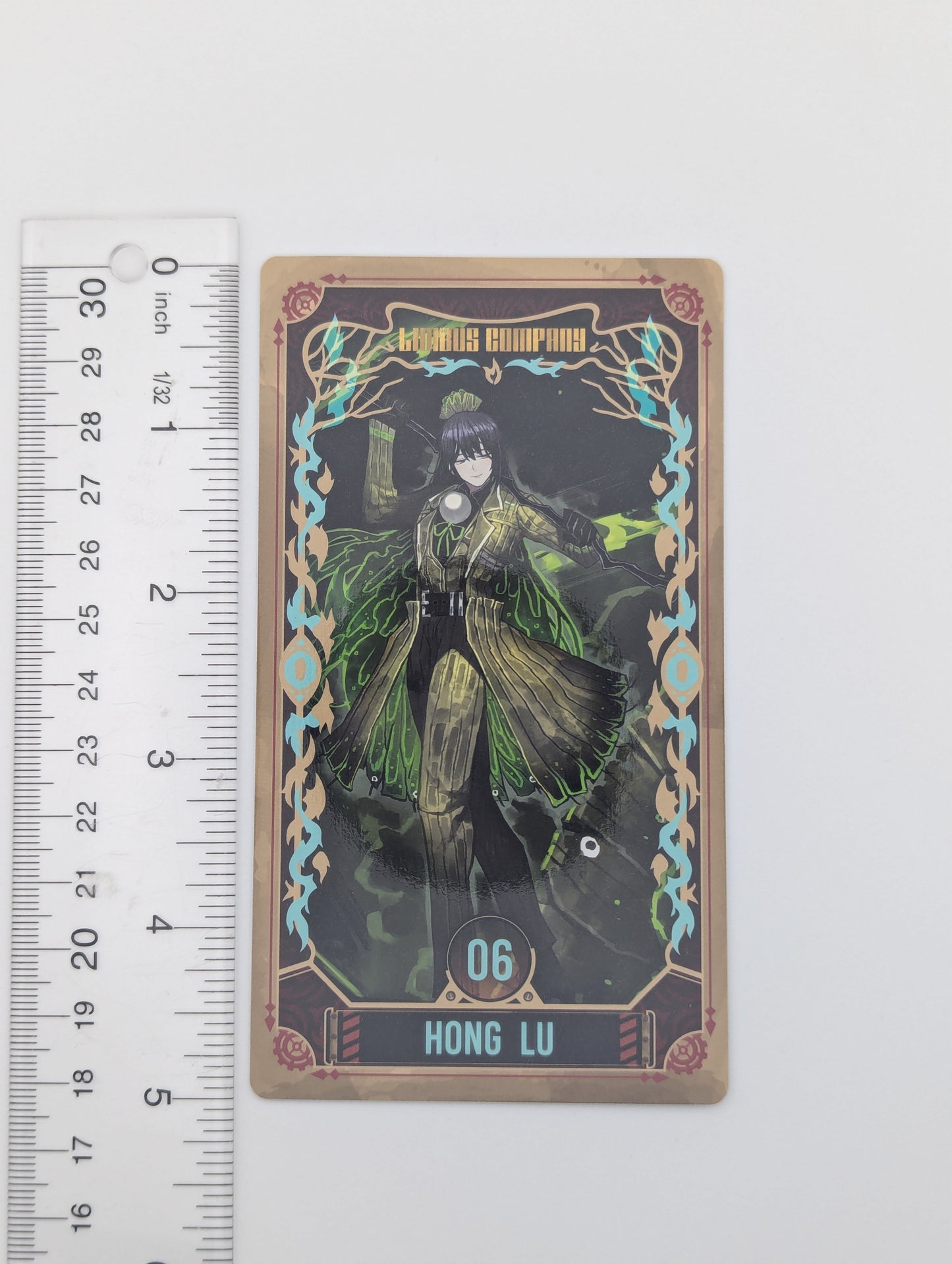 Hong Lu Effervescent Corrosion Limbus Company Arcana Card