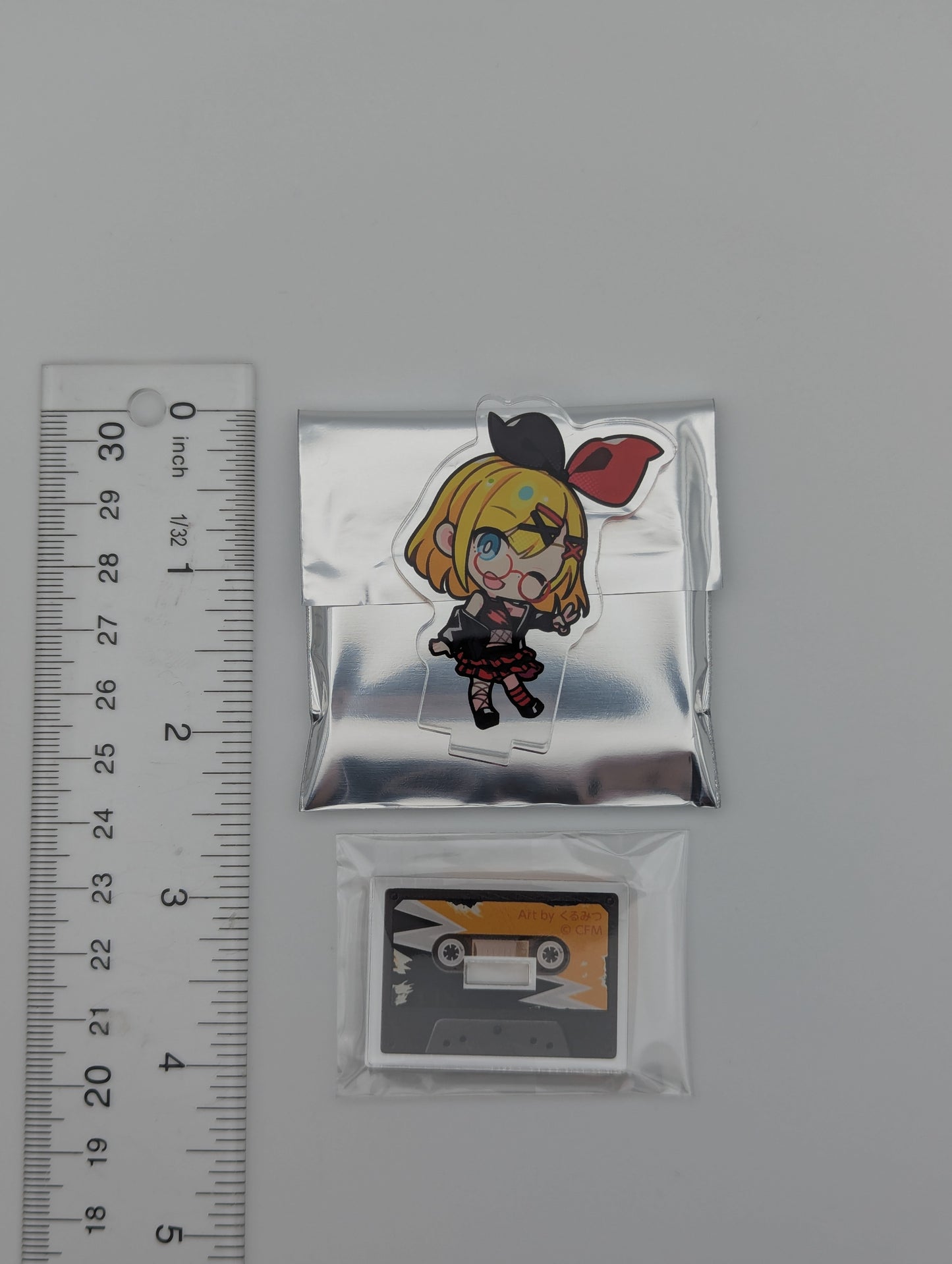 Kagamine Rin Vocaloid Black Rock Chibi Acrylic Stand