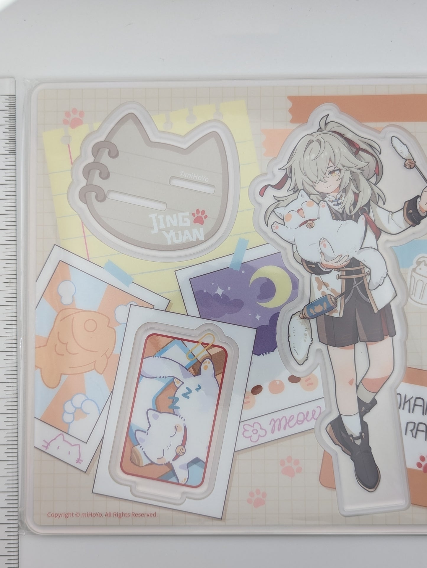 Jing Yuan Honkai Star Rail Cat Acrylic Stand