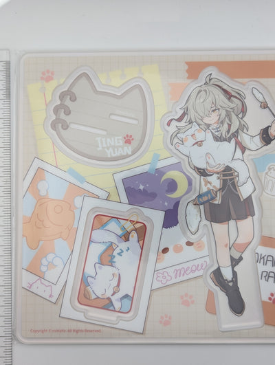 Jing Yuan Honkai Star Rail Cat Acrylic Stand