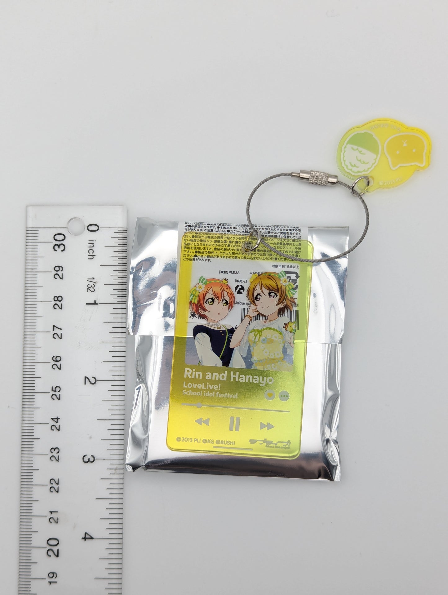 Rin Hoshizora & Hanayo Koizumi Love Live UR Pair Acrylic Keychain