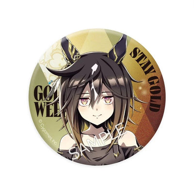 [PREORDER] Umamusume Pretty Derby Gold Week Can Badges