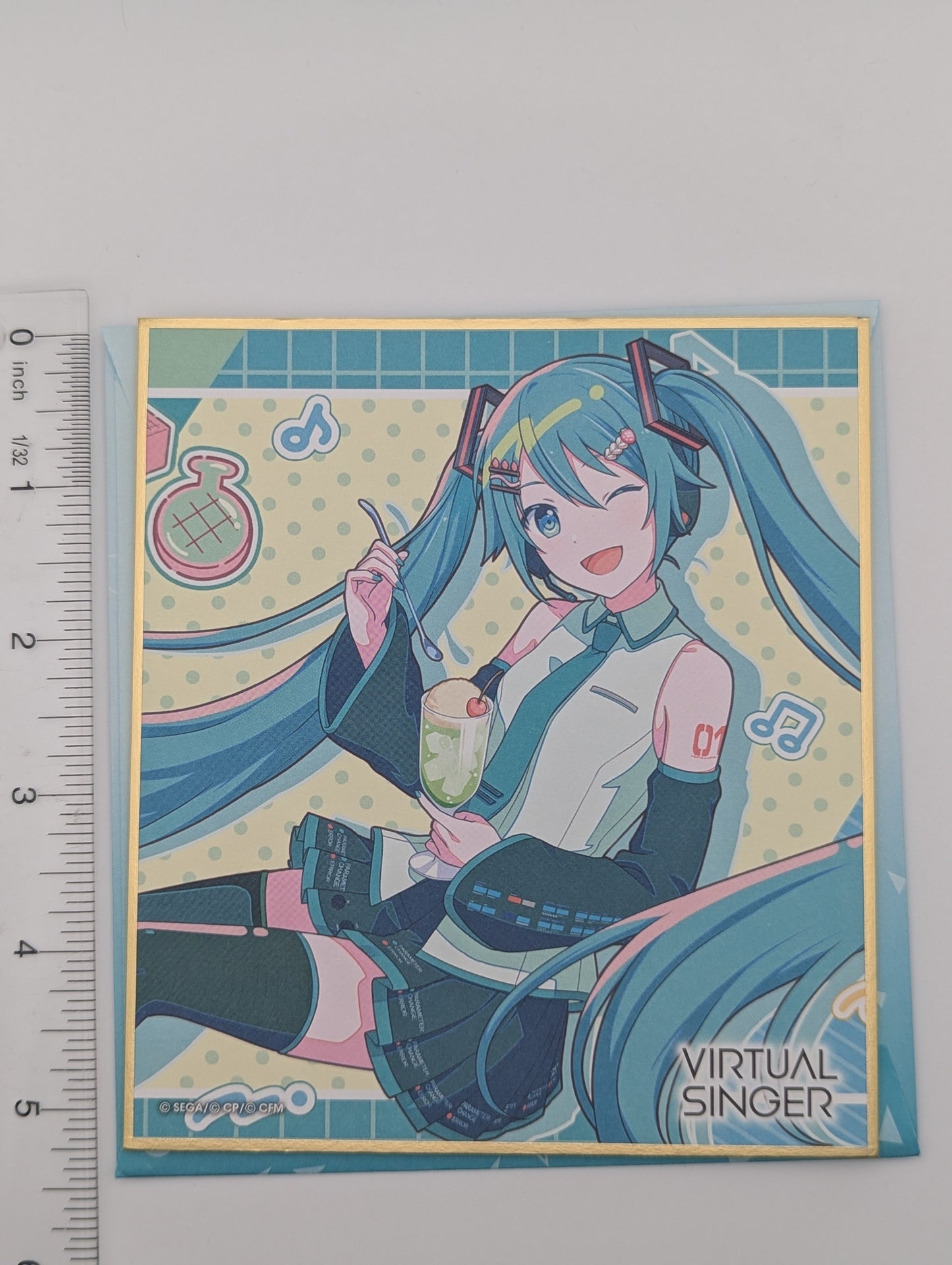 Hatsune Miku Project Sekai Birthday Shikishi Art Board