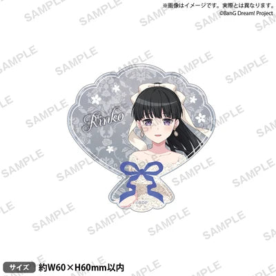 [PREORDER] Roselia BanG Dream Flower Garden Acrylic Badges