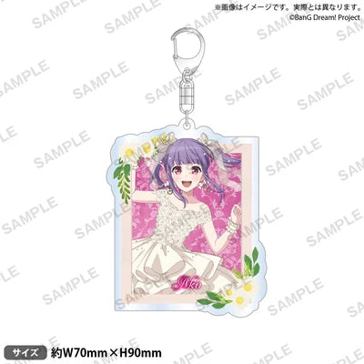 [PREORDER] Roselia BanG Dream Flower Garden Acrylic Keychains