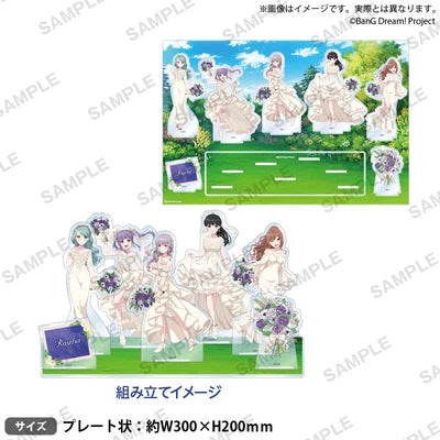 [PREORDER] Roselia BanG Dream Flower Garden Acrylic Diorama