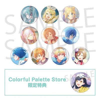 [PREORDER] Project Sekai Glitter Can Badge Illustration Collection vol. 45 C