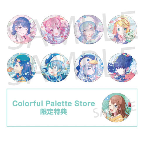 [PREORDER] Project Sekai Glitter Can Badge Illustration Collection vol. 46 B
