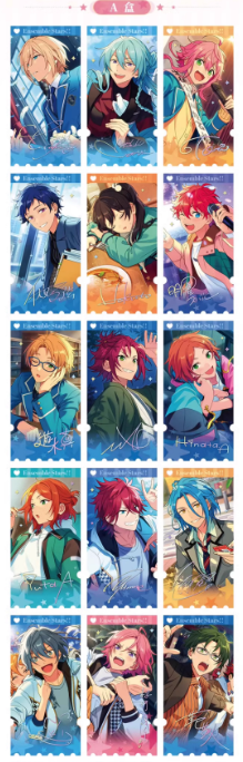 [PREORDER] CN Ensemble Stars Acrylic Keychains Box A