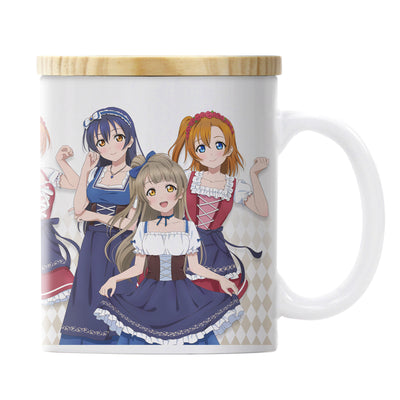 [PREORDER] Love Live Kotori Minami Birthday Cafe 2026 Dirndl ver. Mug with Lid