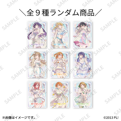 [PREORDER] u's Love Live x TOPPA!!! BASE Acrylic Cards (Random Packs)