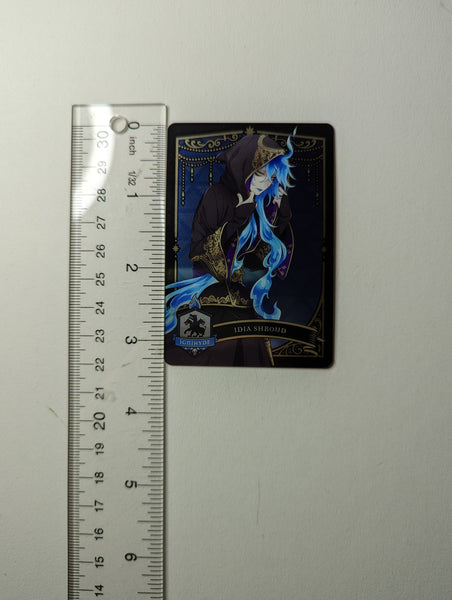 Idia Shroud Twisted Wonderland Metallic Card