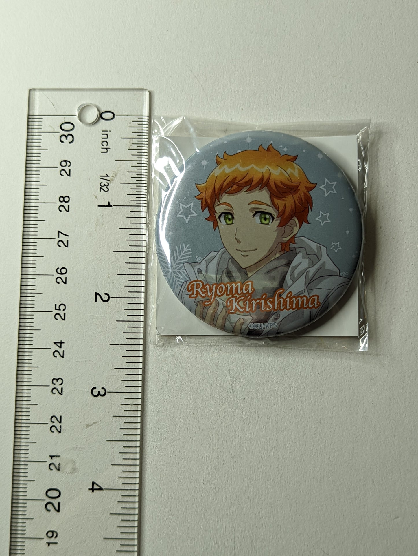 Ryoma Kirishima Cute High Earth Defense Club Can Badge