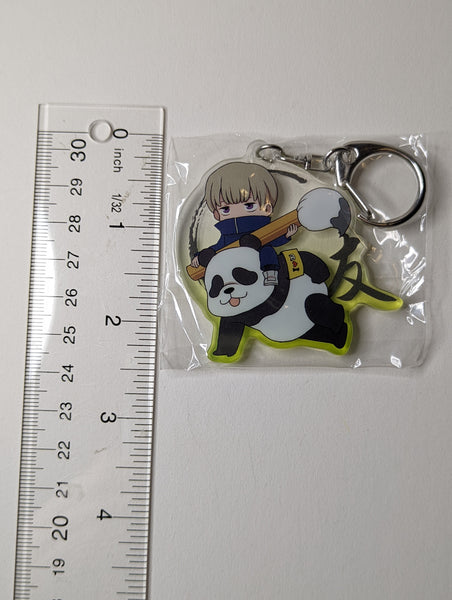 Toge Inumaki & Panda Jujutsu Kaisen Acrylic Keychain