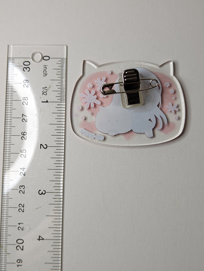 Chino Kafu Is The Order A Rabbit Acrylic Clip Pin