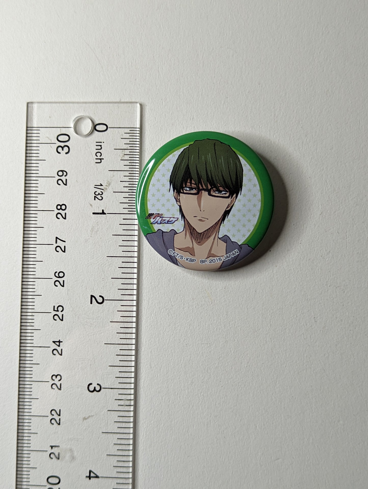 Shintaro Midorima Kuroko no Basket Can Badge