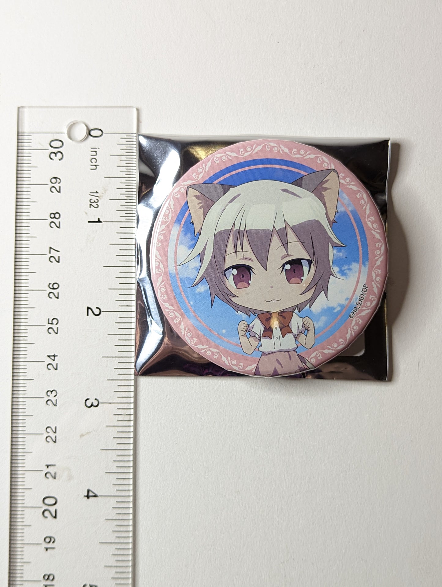 Tama Death March to the Parallel World Rhapsody Can Badge