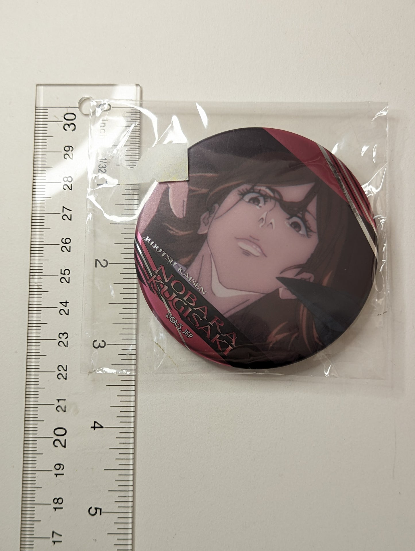 Nobara Kugisaki Jujutsu Kaisen JJK Can Badge