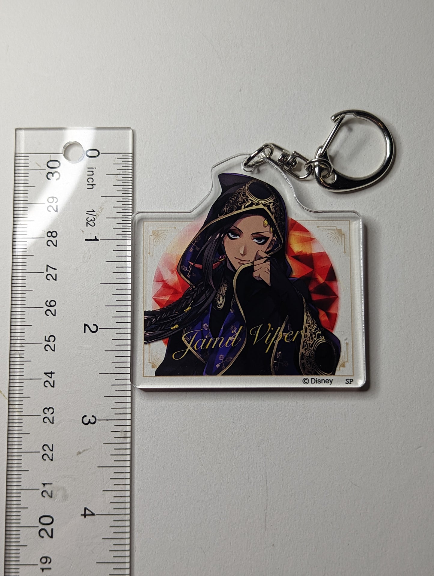 Jamil Viper Twisted Wonderland Acrylic Keychain