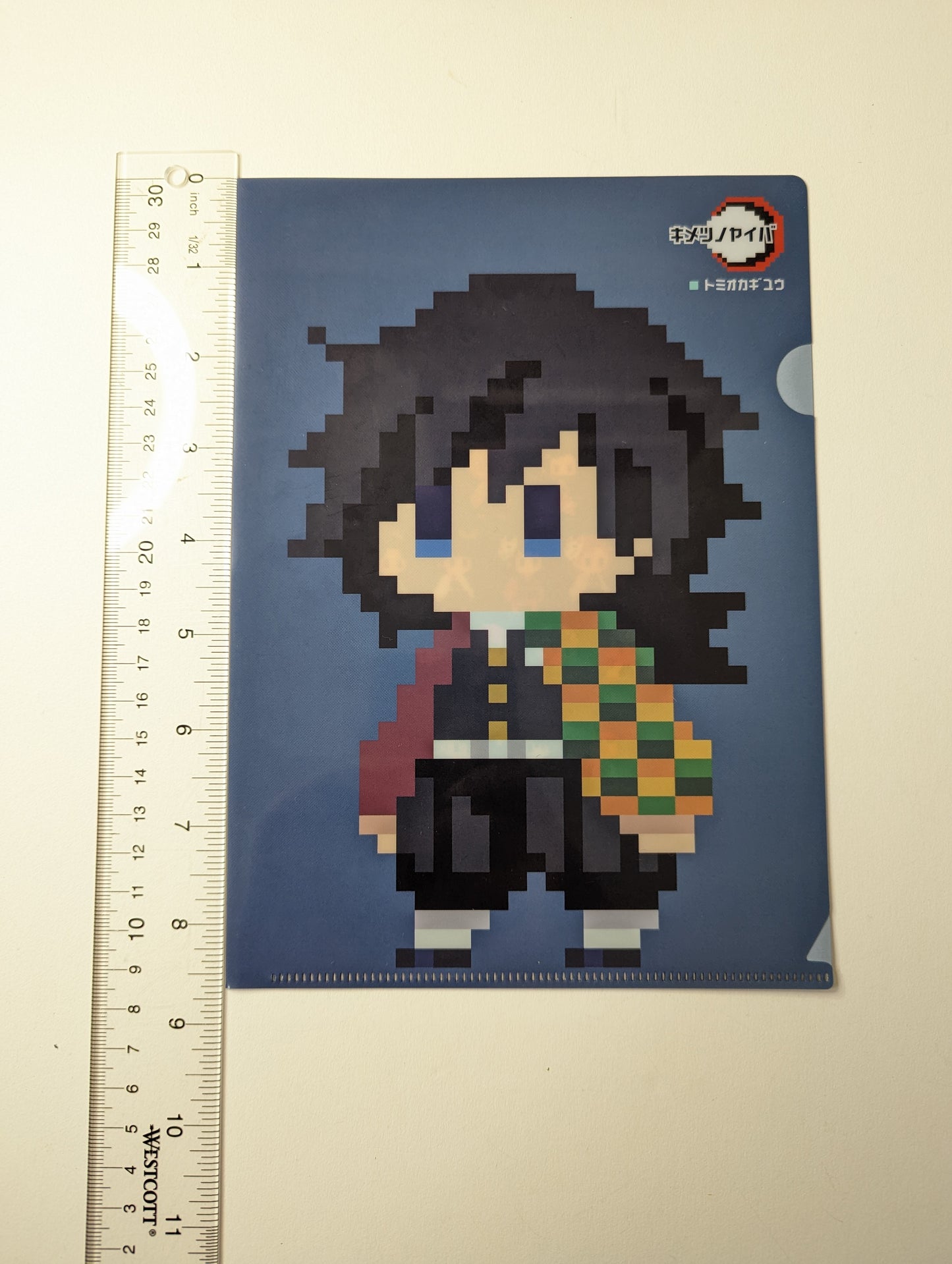 Giyu Tomioka Demon Slayer Kimetsu no Yaiba Mini Clear File