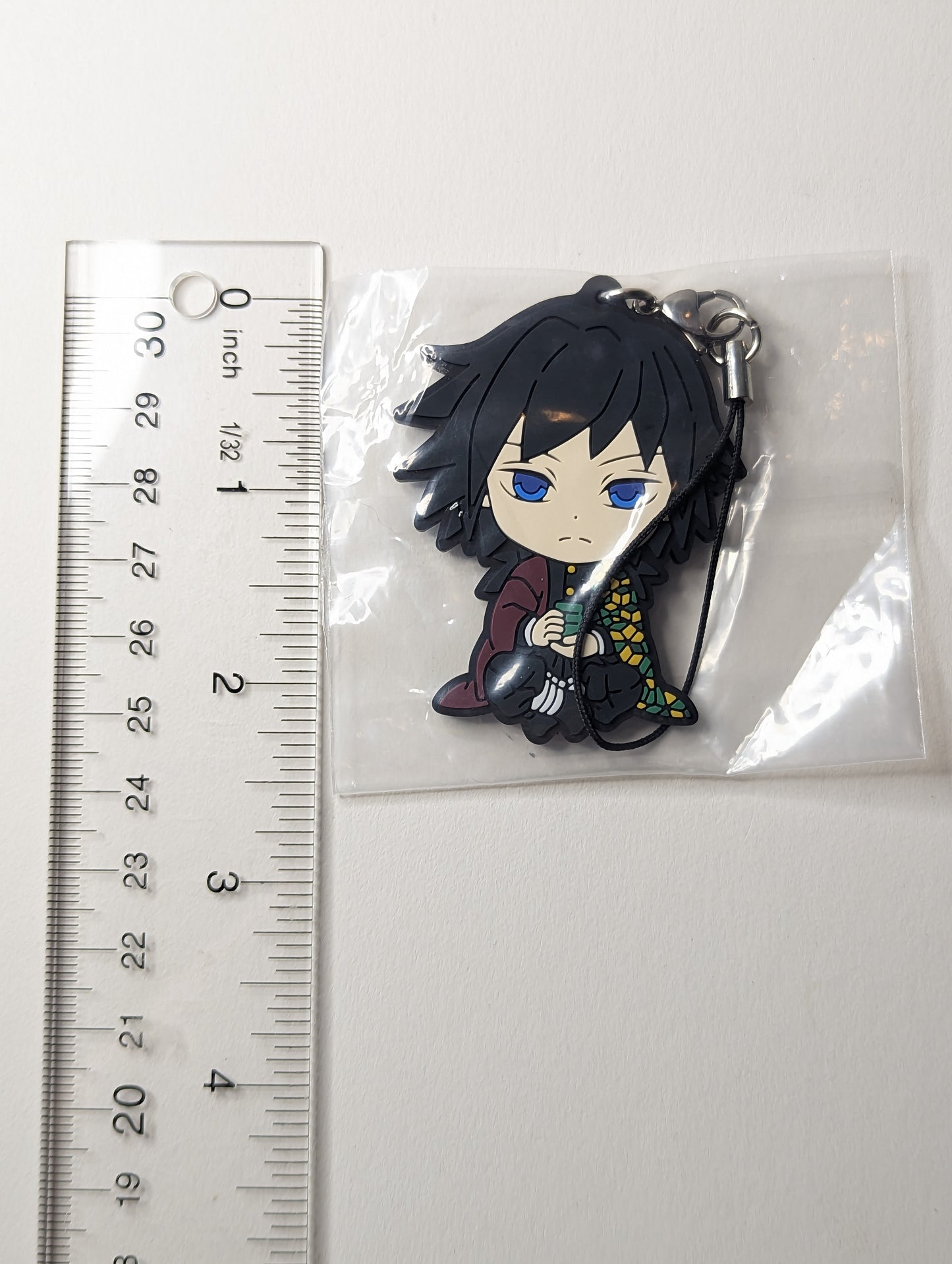 Giyu Tomioka Demon Slayer Rubber Strap