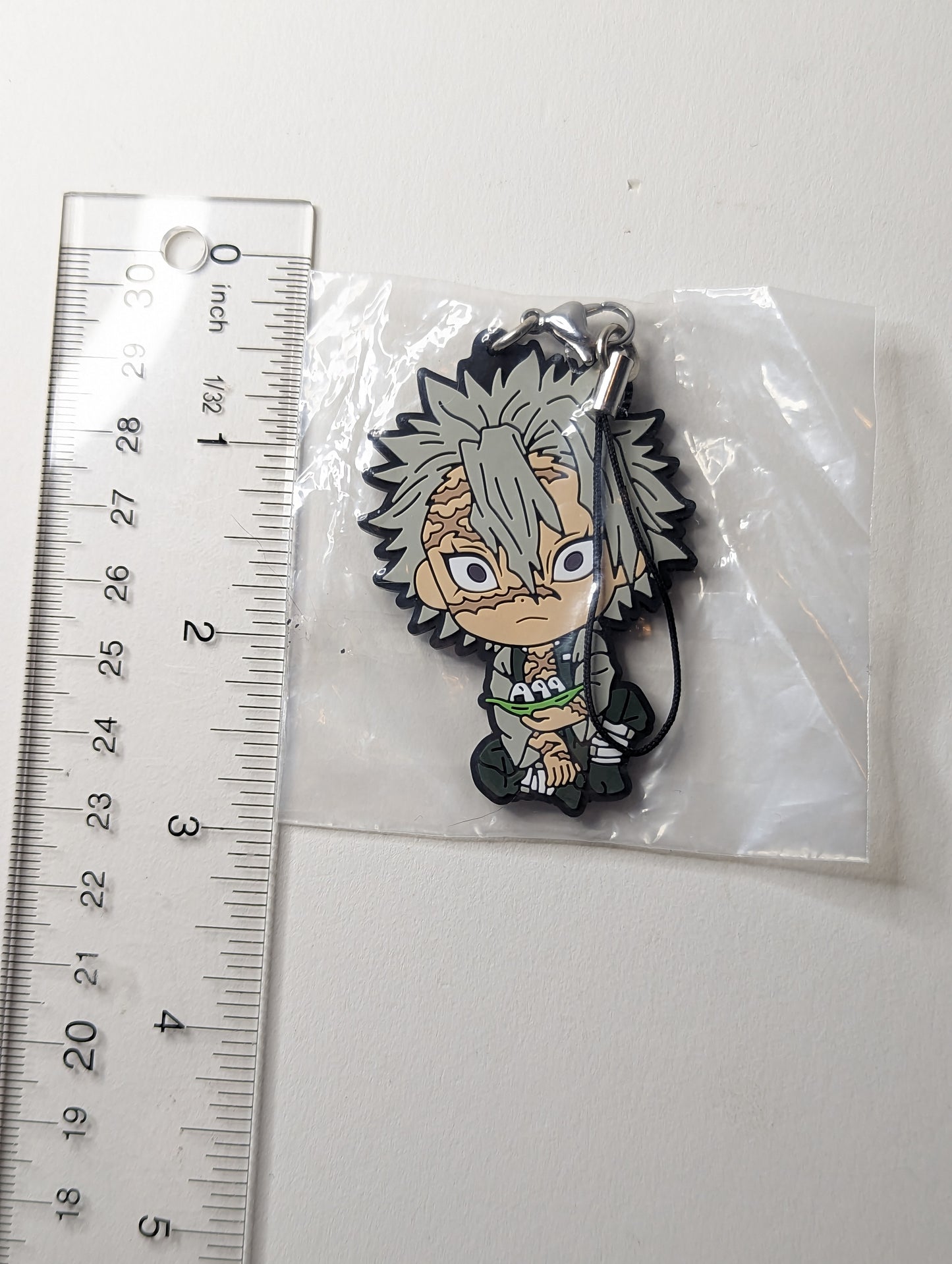 Sanemi Shinazugawa Demon Slayer Rubber Strap