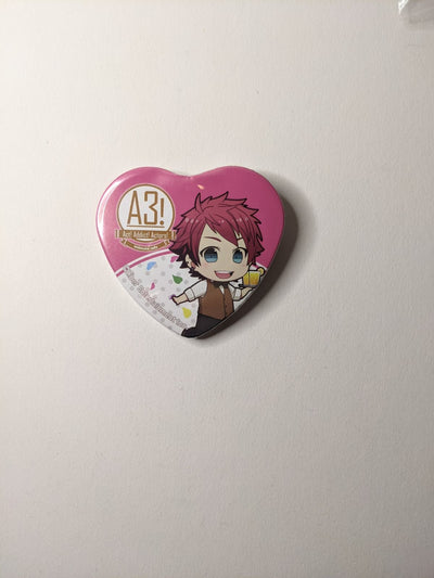 Taichi Nanao A3! Heart Can Badge