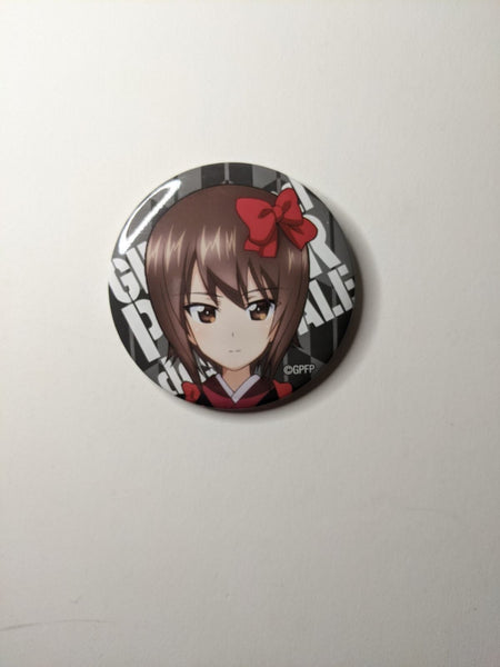 Maho Nishizumi Girls und Panzer Can Badge