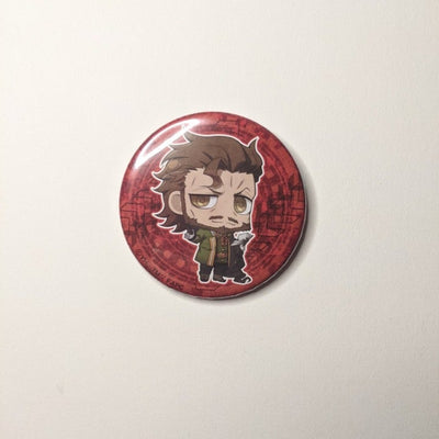 William Shakespeare Fate Apocrypha Can Badge