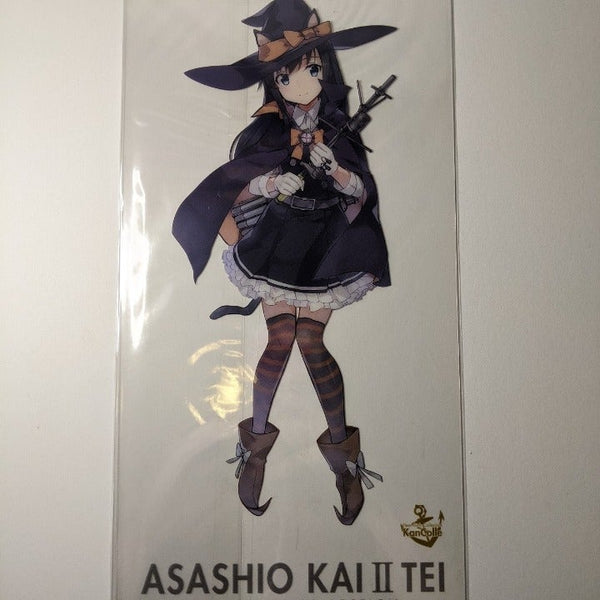 Asashio Kai II Tei Kantai Collection Kancolle Fleet Girls Clear Plastic Card/Pos