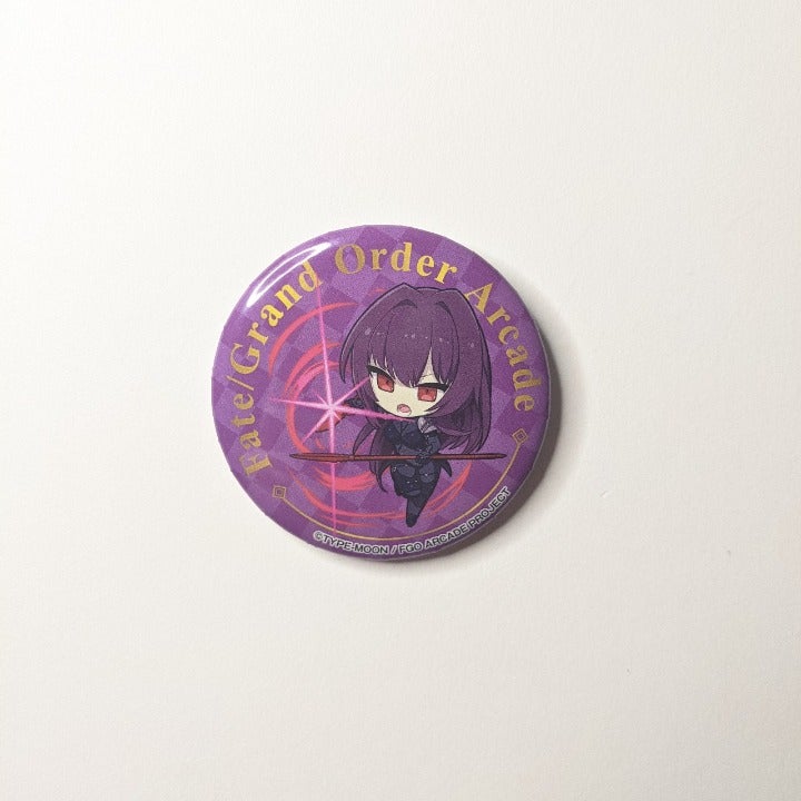 Scathach Fate Grand Order Arcade FGO Can Badge