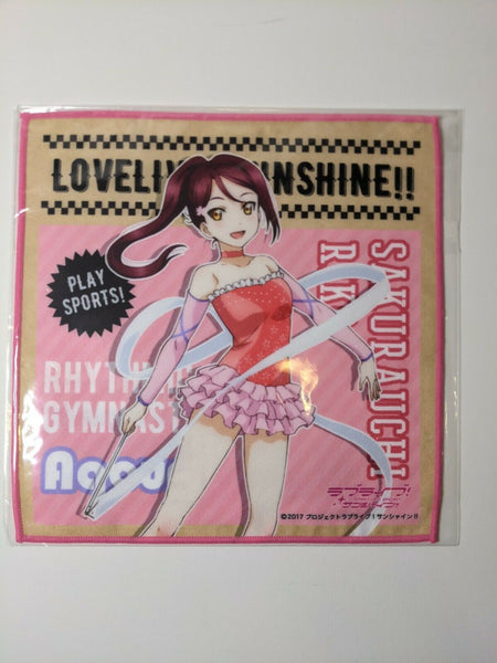 Riko Sakurauchi Sports Ver Microfiber Cloth Aqours Love Live 20x20cm