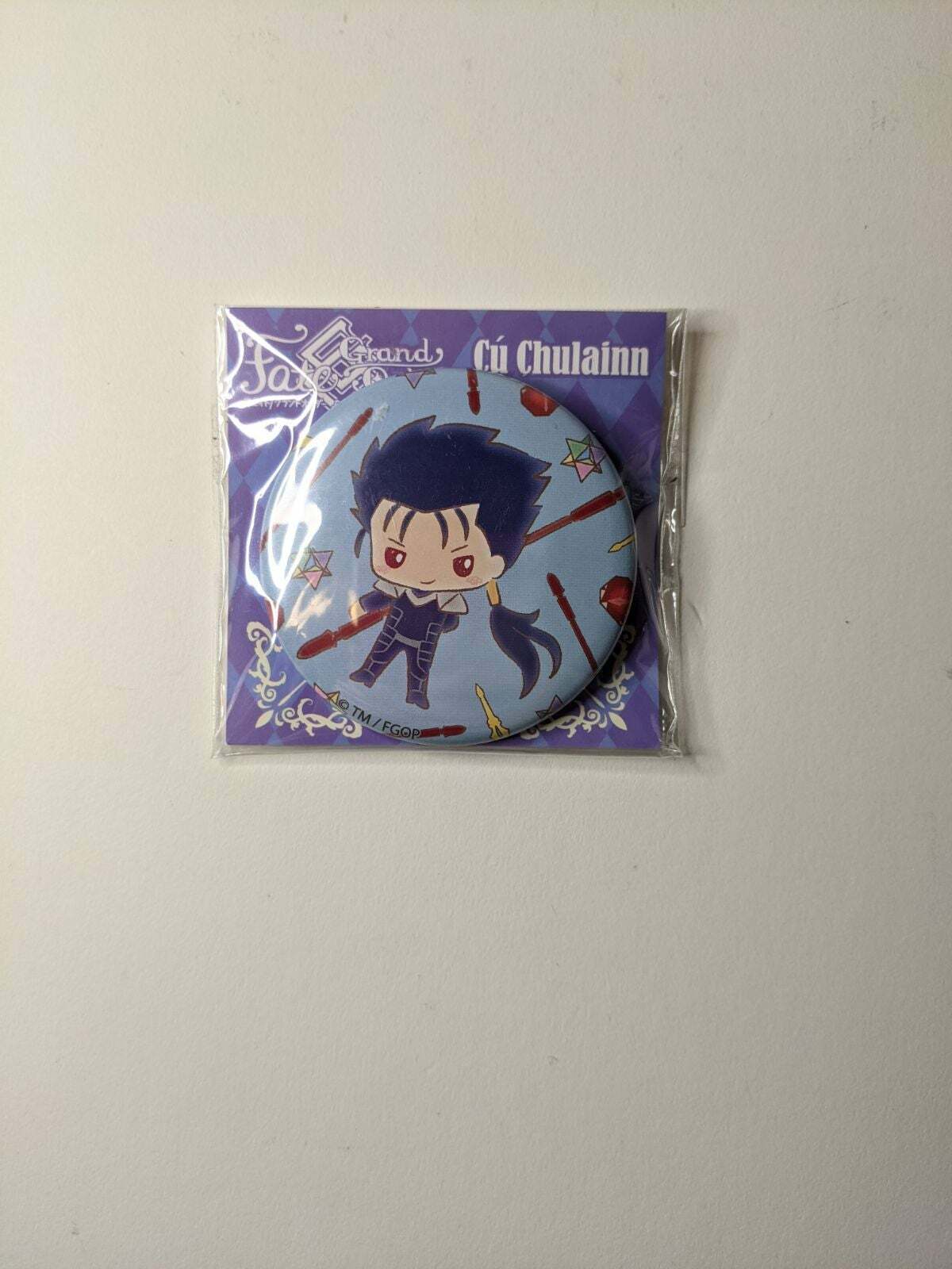 Cu Chulainn Fate Grand Order Sanrio Can Badge