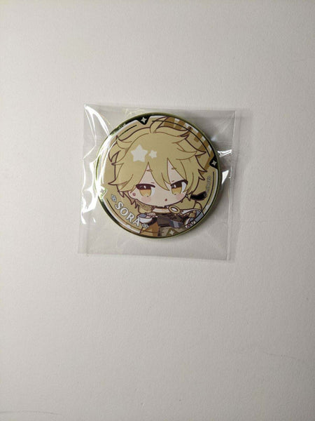 Aether Liyue Ver. Genshin Impact Sweets Paradise Cafe Can Badge