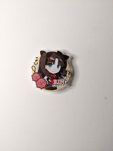 Rin Tohsaka Fate Grand Order Acrylic Pin Badge